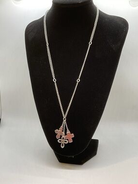 Brighton Faithful Cross Necklace with Crystal Accents